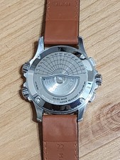 Hamilton Khaki Aviation Men's Black Watch with Brown Leather Band - H77616533 4