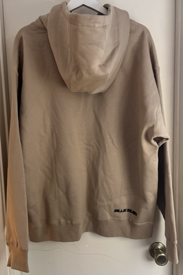 BILLIE EILISH X NIKE FLEECE HOODIE DQ7750-202 MUSHROOM SEQOUIA NWT