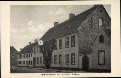 Postcard Beckum in Westphalia, club hospital Vinzenzhaus - 10351641