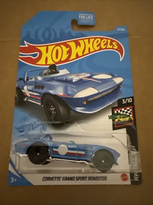 1 2021 Hot Wheels HW Race Day Blue Corvette Grand Sport Roadster