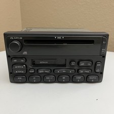 Ford Radio AM FM CD Cassette F87F-18C868-DD, Parts Only, Powers On, No Display
