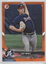 2018 Bowman Draft Orange 2/25 Joey Wentz #BD-62 4l3