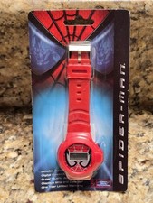 Marvel Spiderman Digital Quartz Watch NEW VTG...