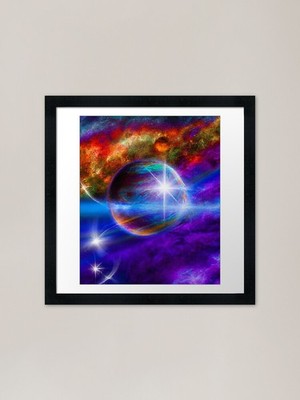 Cosmos Framed Art Print Framed Wall Art Poster Canvas Print Picture