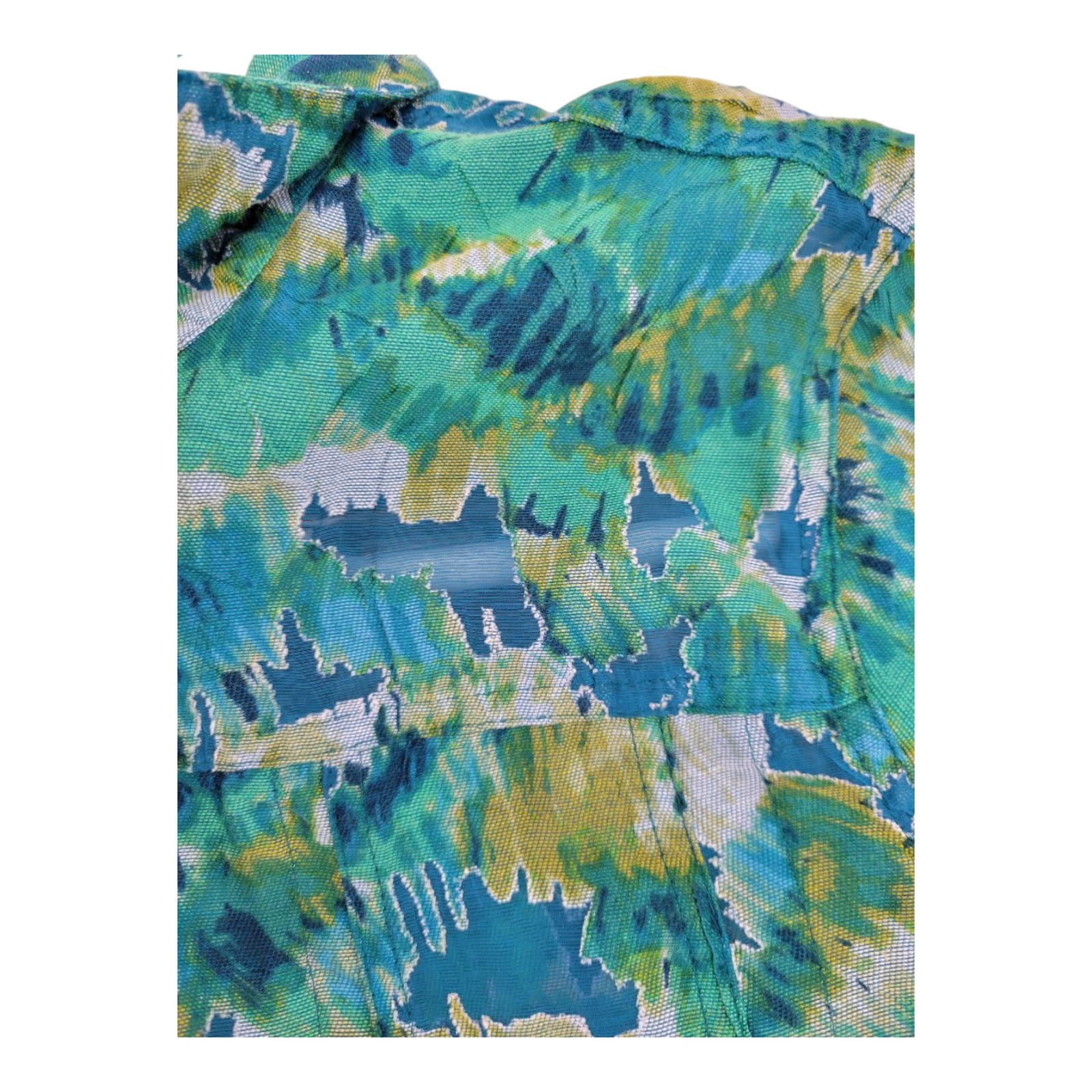 Ruby Rd Womens Zip Front Collared Jacket Green Mu… - image 5