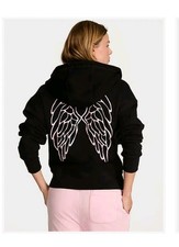 Victoria's Secret Angel Wing Full Zip Hoodie Sz XS