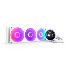 NZXT Kraken Elite 360 RGB 2024 - AIO CPU Liquid Cooler 360mm Radiator, White