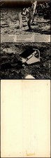 Ansichtskarte Flugwesen - Raumfahrt 2 Bild Mondlandung Fotokarte NASA 1970