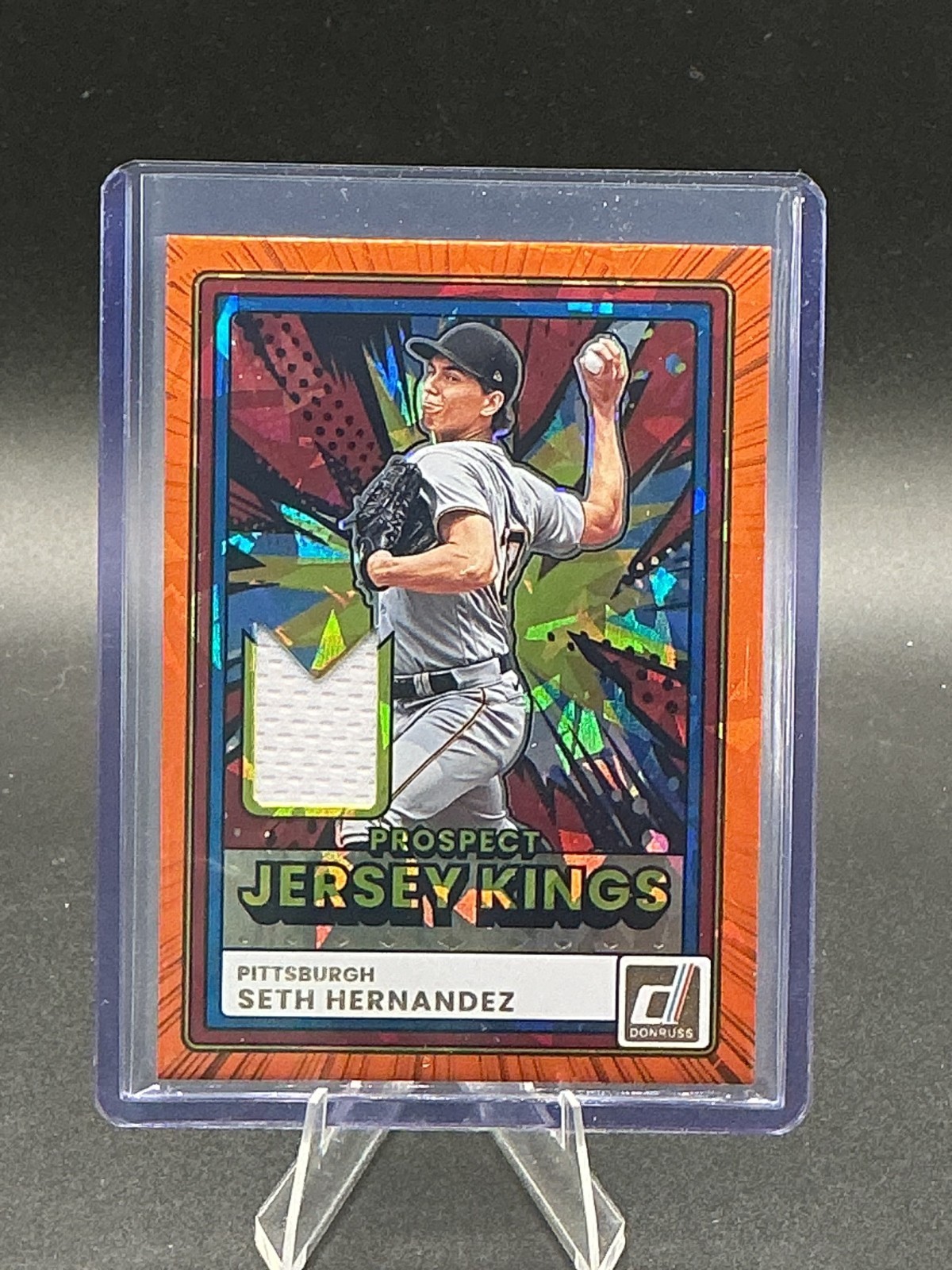 2026 Donruss - Seth Hernandez #PJK-SH Orange Ice Prospect Jersey Kings