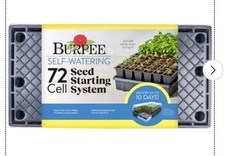 Burpee Self-Watering 72 Cell Seed Starting Tr...