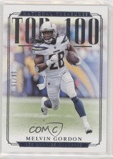 2018 Panini National Treasures Top 100 Collection 36/75 Melvin Gordon III 7zf