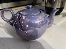 Vintage Tea Pot Lusterware Cherry Blossom
