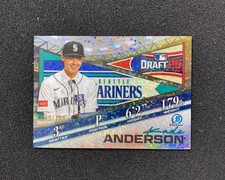 2025 Topps Bowman Chrome Draft Night Kade Anderson /150 Mini Diamond QI95
