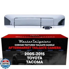 Master Tailgaters Chrome Tailgate Handle with Backup Camera Replacement for T