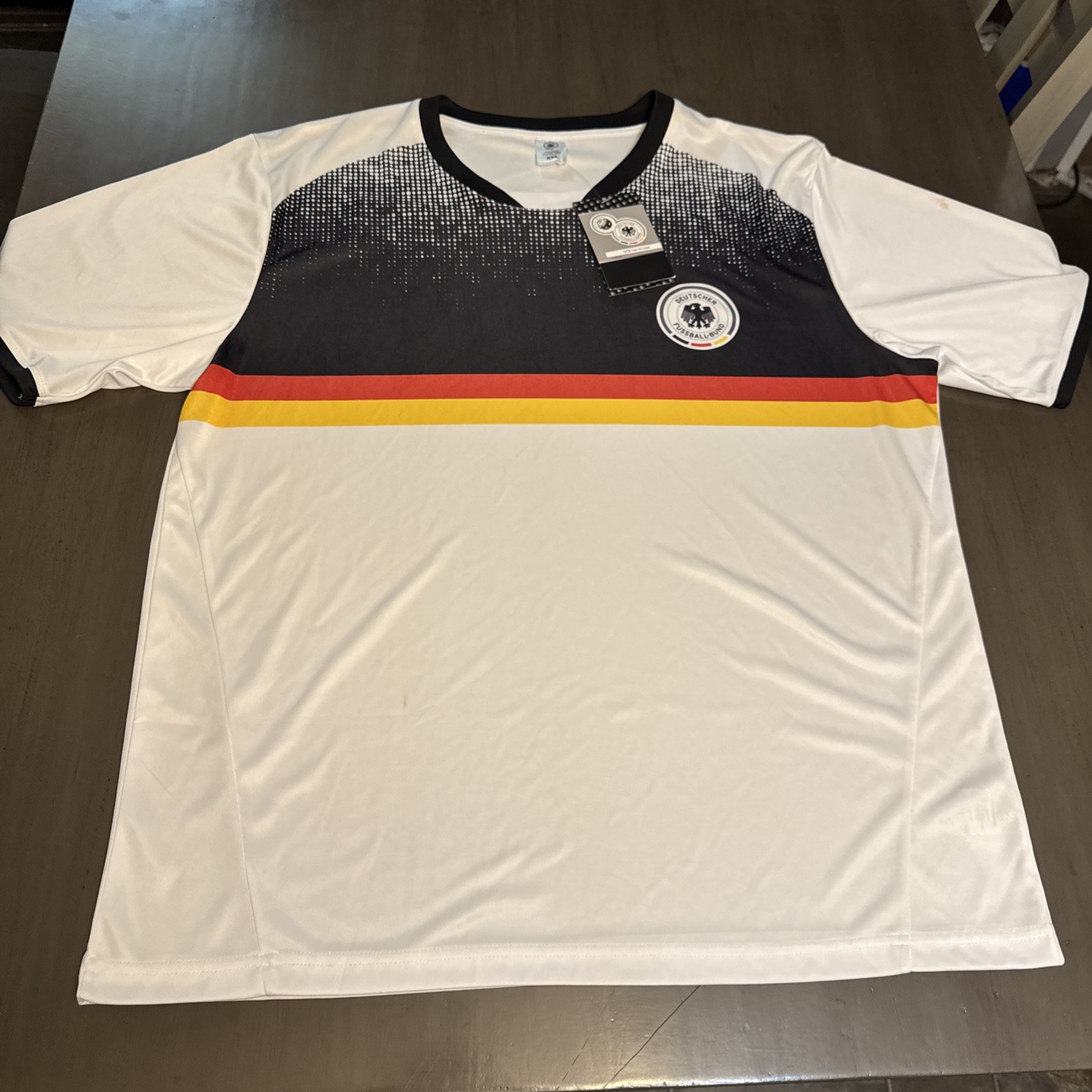 Vintage Germany 2015 Soccer jersey 2xl XXL DEUTSCHER FUSSBALL-BUND New Flaw