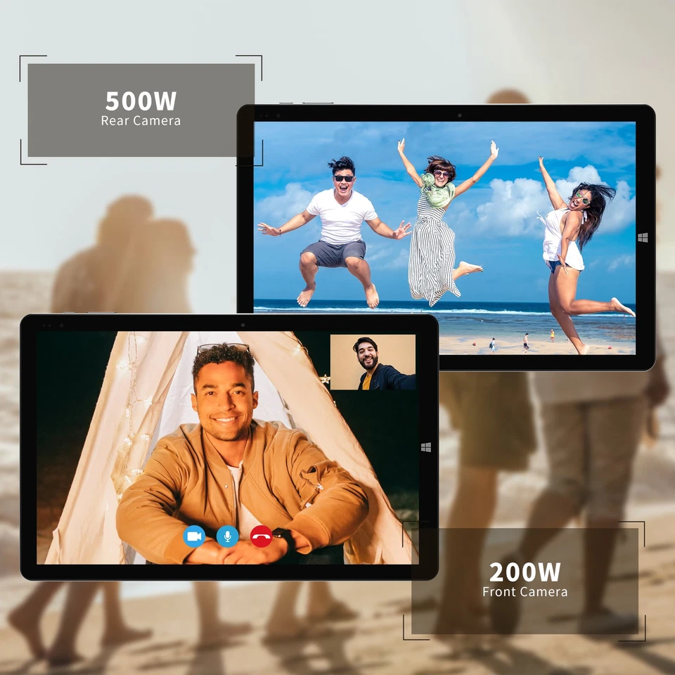 CHUWI HI X 10" 2-in-1 Windows 11 Tablet – Intel N4100, 6GB/128GB - Image 3 of 4