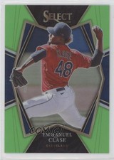 2022 Panini Select Premier Level Neon Green Prizm 17/99 Emmanuel Clase #132 1p5