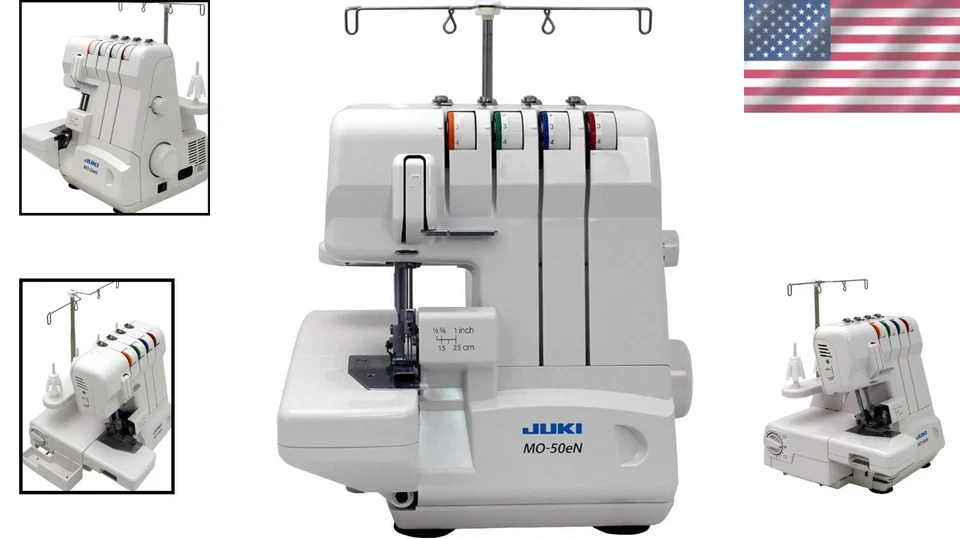 Serger compacto y ligero MO-50E con roscado eficiente - eléctrico con cable Foto 2 de 4