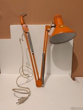 Lampe Articulée Vintage Architecte Orange
