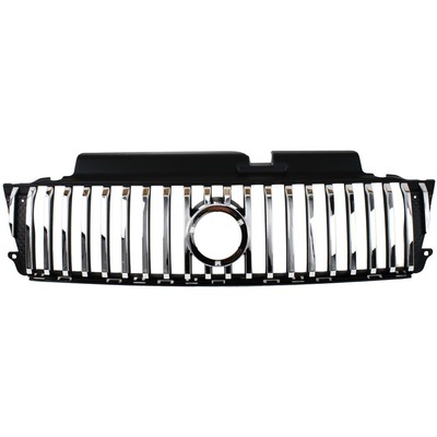 Grille For 2005-2007 Mercury Mariner Black Shell w/ Chrome Insert Plastic
