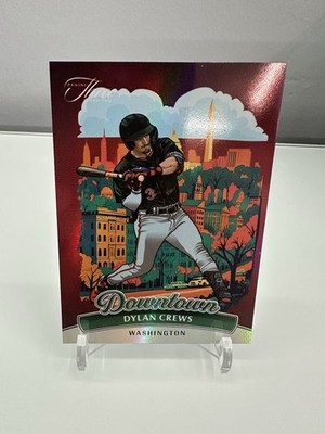 2024 Panini Three and Two - Downtown - Dylan Crews - #8 (RC) - Nationals