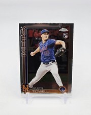 2025 Topps Chrome Update Series Blade Tidwell Rookie No. USC14