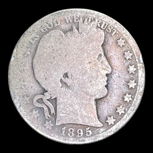 1895 Barber Silver Half Dollar