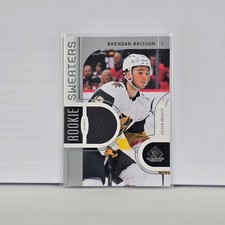 2024-25 Upper Deck SP Game Used Rookie Sweaters Brendan Brisson Jersey /299