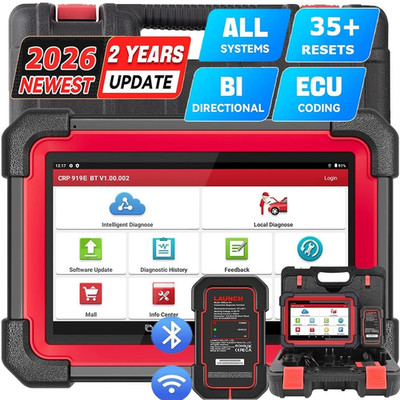 Launch X431 CRP919EBT PRO PROFI KFZ OBD2 Diagnosegerät ALLE SYSTEM ECU Codierung