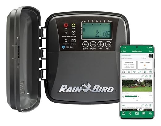 Rain Bird ST8O-2.0 Smart Indoor/Outdoor WiFi Sprinkler/Irrig