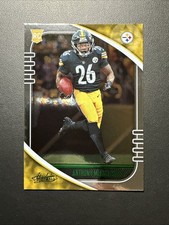 Anthony McFarland Jr 2020 Absolute Green Rookie Card 106 Steelers Maryland