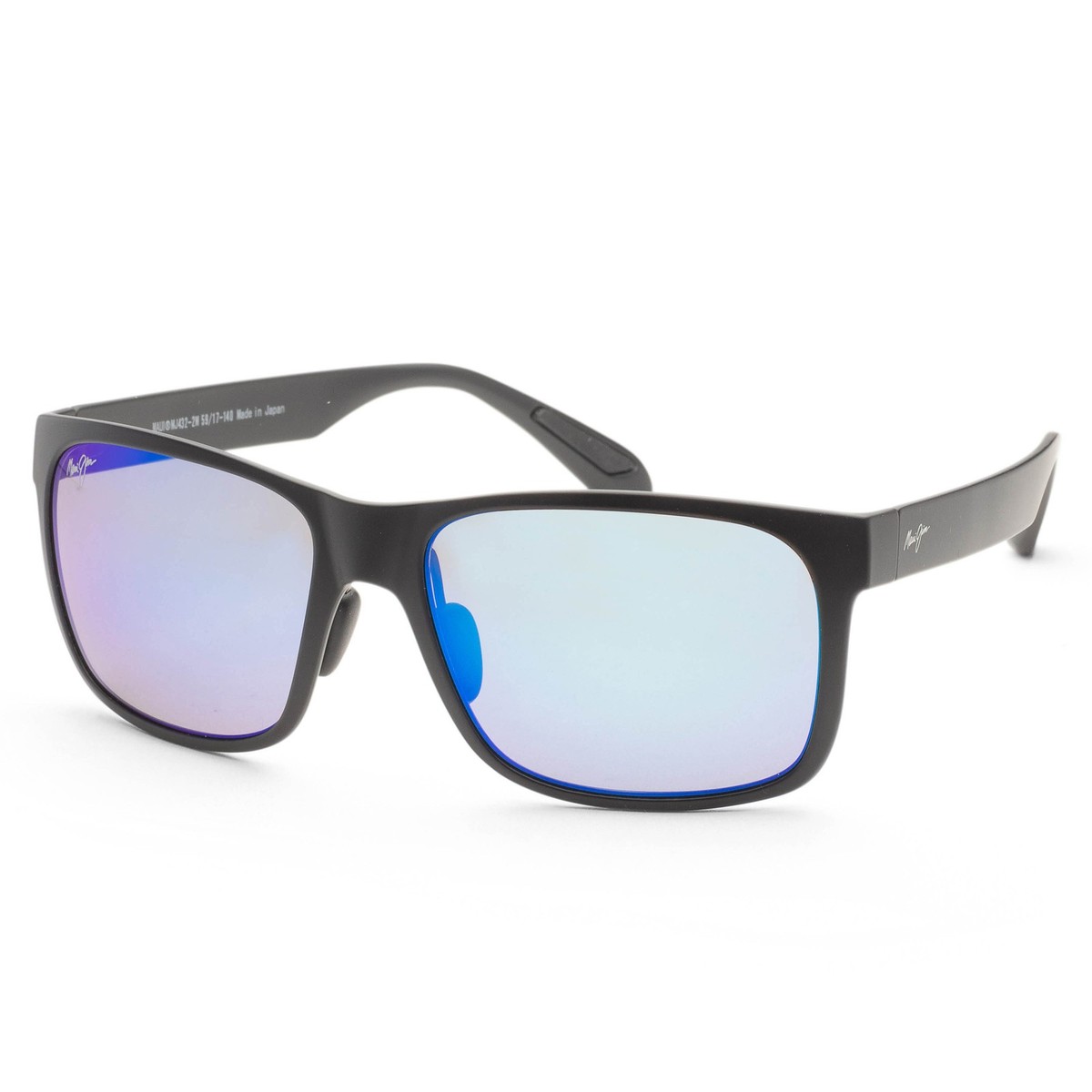 Maui Jim Men's 60mm Black Polarized Sunglasses MJ0432S-003