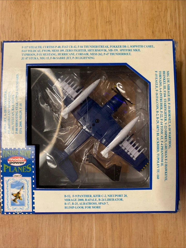 Model Power Postage Stamp Planes A-1H Sky Raider ‘Midnight Cowboy’ #5364-2 - Image 3 of 3