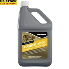 Non-Toxic RV Rubber Roof Cleaner Conditioner Degreaser UV Protection 64oz New