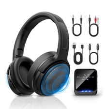 Wireless Headphones for TV Watching with Bluetooth Transmitter and Receiver f...