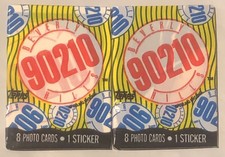 Beverly Hills 90210 Unopened 2 Packs Of Trading Cards Jason Priestley Luke Perry
