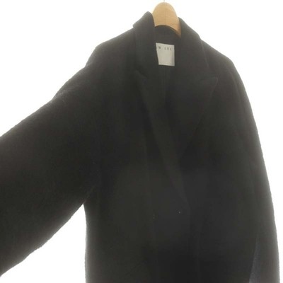 極美品✨ RIM.ARK Recycle wool over CT BLACK Rimarc rim.ark Recycle Wool Over CT Chester Coat 38 Black MI