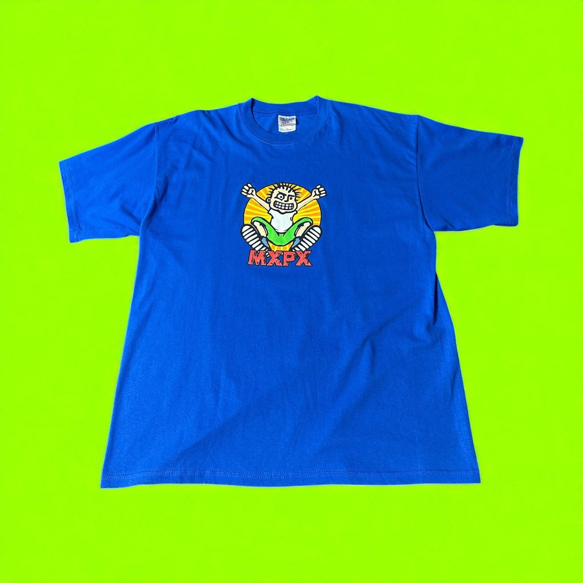 VINTAGE Gildan / Hot Topic MXPX Heavyweight Cotton XL T-SHIRT 