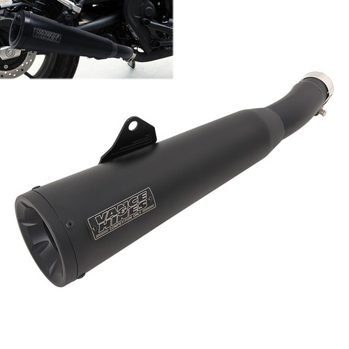 Slip-On For Honda CMX500 Rebel 500 300 2017-2025 Exhaust Tail Muffler Pipe Black