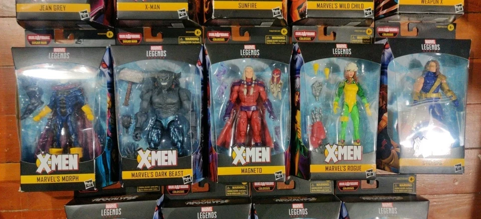 NEW Marvel Legends Age Of Apocalypse Wave 1 & 2 LOT 14 Figures BAF Sealed - Image 3 of 4