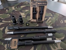 2 Rod Buzz Buzz Bar & Bank Sticks Fox Black Label Set Up With Extras