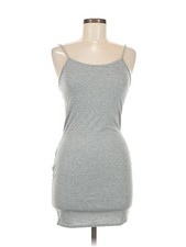 PrettyLittleThing Women Gray Casual Dress 6