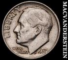 1957-D Roosevelt Dime- Silver Better Date No Reserve #i3715