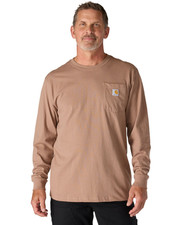 Carhartt Men's K126 Long Sleeve Workwear Crewneck T-Shirt-NEW COLOR OPTS  