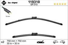 SWF Wischblatt Scheibenwischer DAS ORIGINAL SET 119310 für VW ID E11 E12 1st GTX