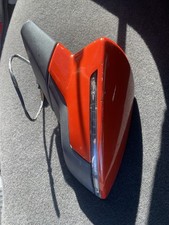 SEAT Leon MK3 2013 - 2020 Nearside Passenger Electric Wing Mirror Red