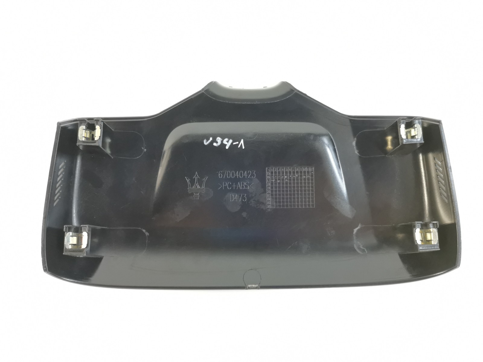 Maserati Levante 3.0 AWD 2017 Interior Rear View Mirror Cover Trim 670040423 OEM