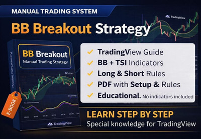 BB Breakout TradingView Strategy   Manual Trading System (Educational Product)
