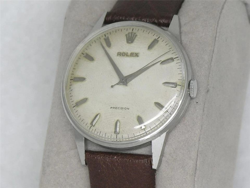 VINTAGE 35MM MIDCENTURY ROLEX STAINLESS STEEL REF. 9022 WRISTWATCH, SERVICED!! - Image 4 of 4