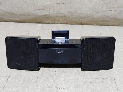 iLuv IMM286 Vibro Alarm Clock iPod Dock Aux Input